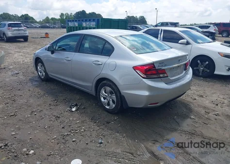 2015 Honda Civic Lx из США, поврежденный, VIN 19XFB2F57FE112362